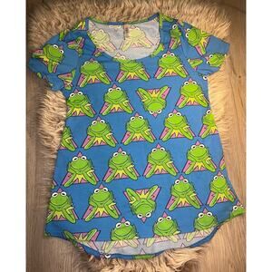 LuLaRoe Womens Disney Kermit To